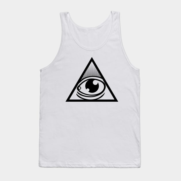 All Seeing Eye Tank Top by TheMysteriousCaravan